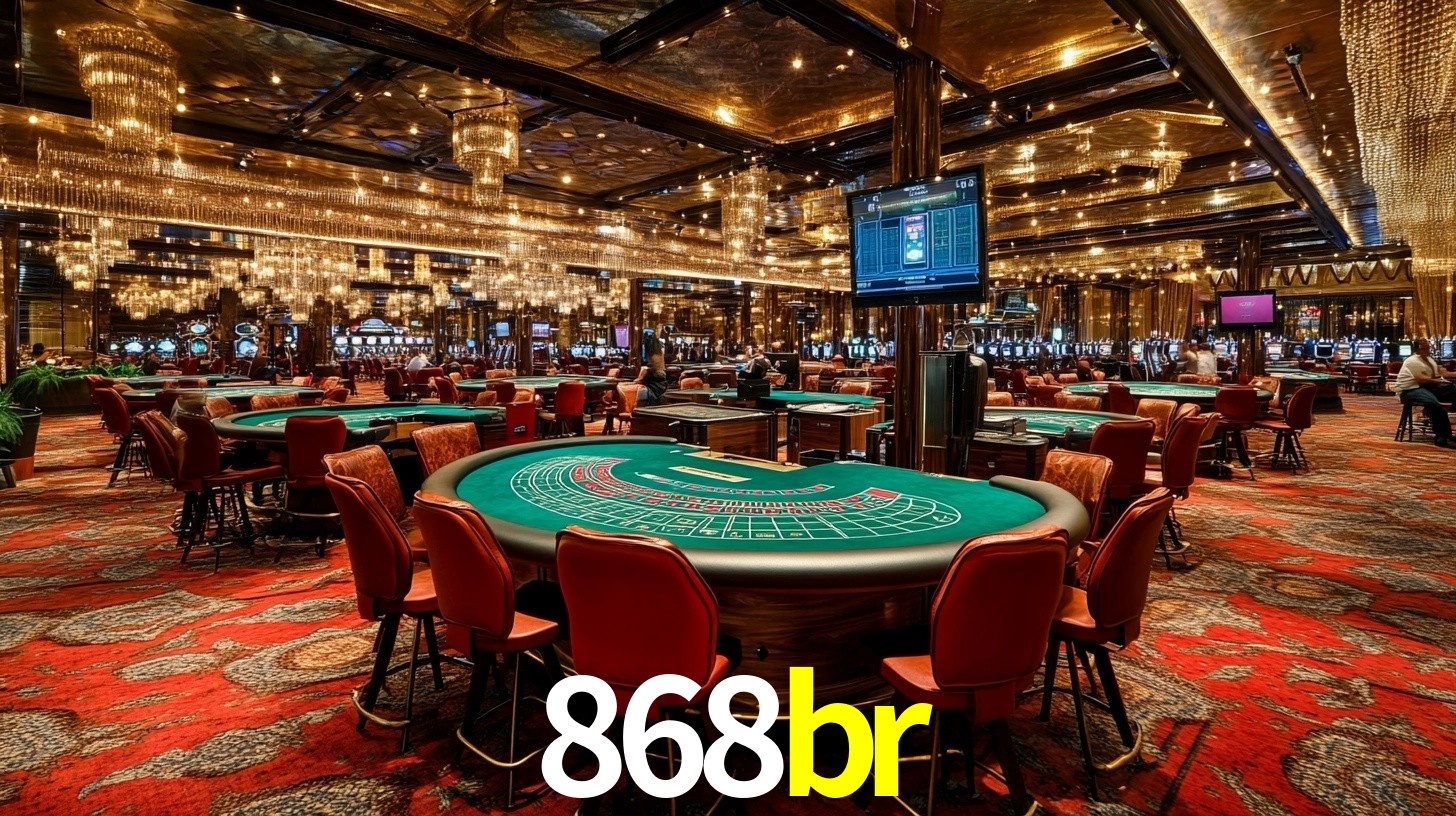 Sinta a adrenalina dos jogos de cassino com 868br
